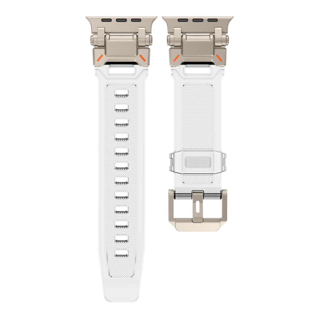 #Color_Titanium Adapter-Transparent Band