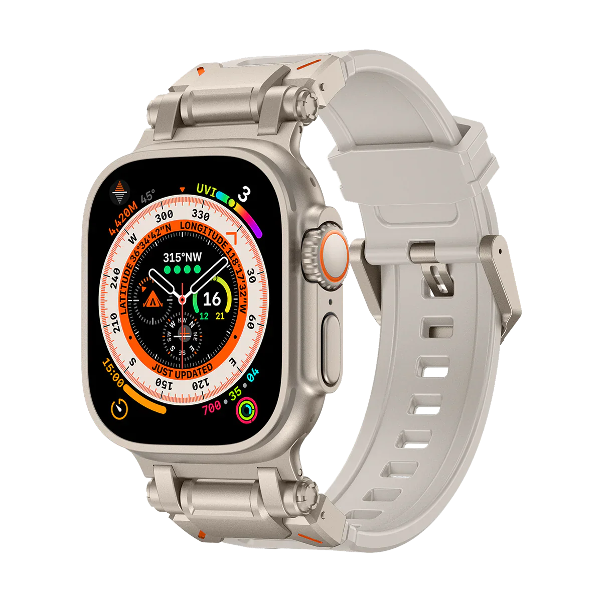 #Color_Titanium Adapter-Starlight Band