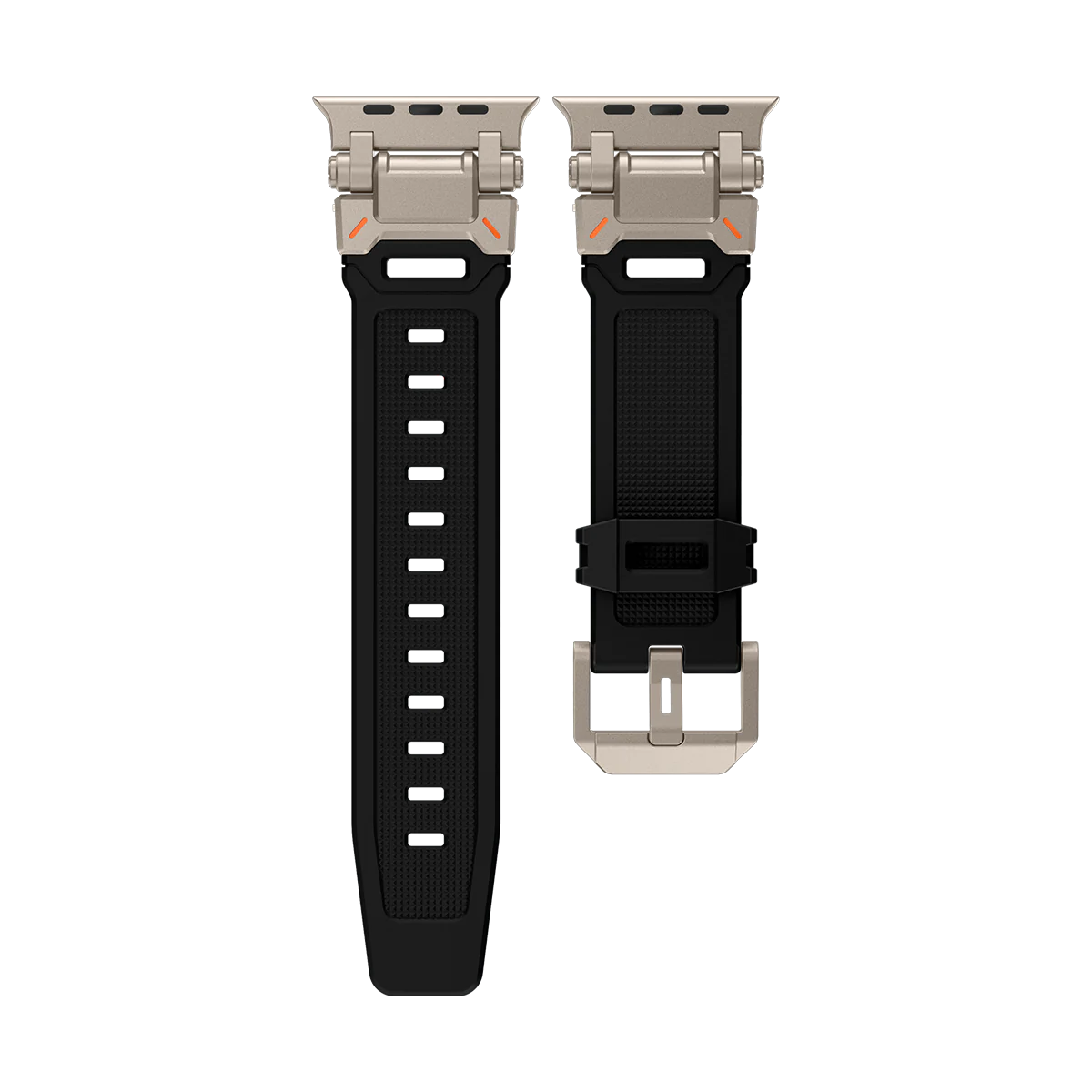 #Color_Titanium Adapter-Black Band