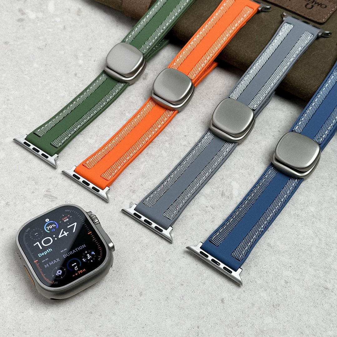 Silicone Magnetic Band For Apple Watch